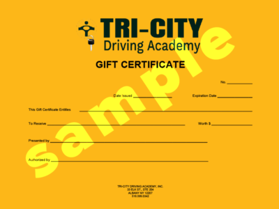 img - sample TCDA gift certificate 